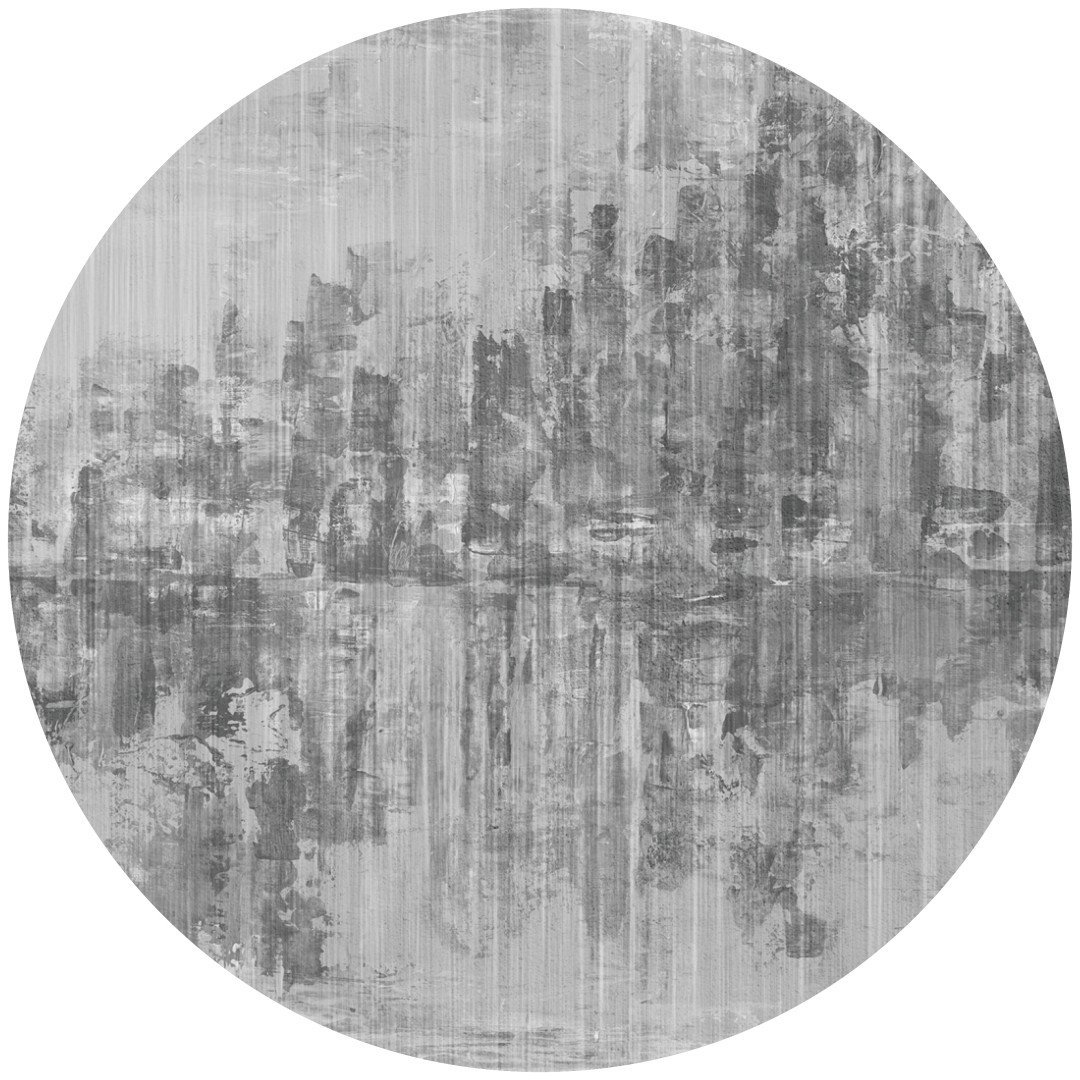 Papier peint cercle Urban Layer