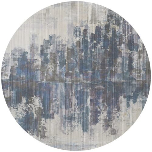 Papier peint cercle Urban Layer 3 avec motifs géométriques