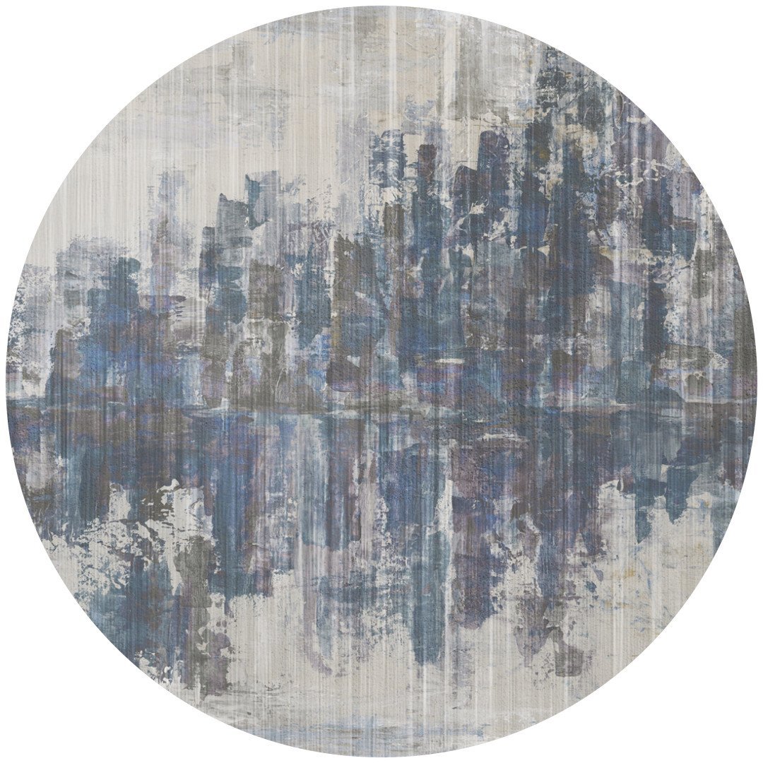 Papier peint cercle Urban Layer 3