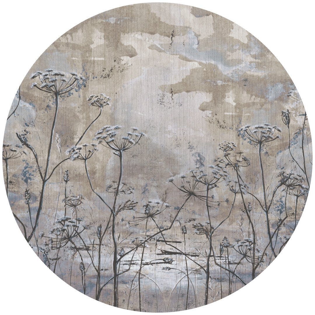 Papier peint cercle Velvet Dusk 2