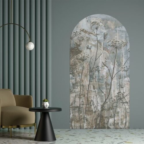 Papier peint mural arche Velvet Dusk 3 en toile autocollant