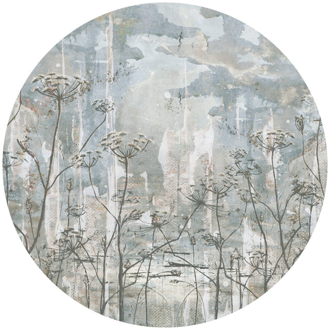 Papier peint cercle Velvet Dusk 3