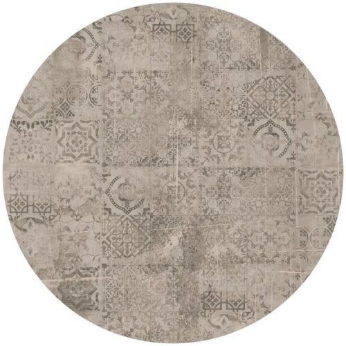 Papier peint cercle Mosaic Dream 3, motif géométrique coloré