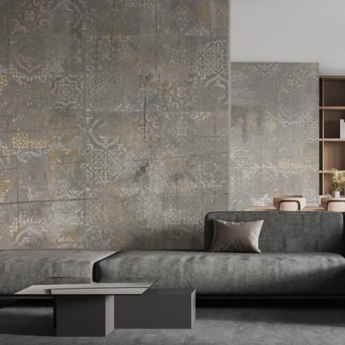 Papier peint Mosaic Dream 4 avec motif géométrique coloré