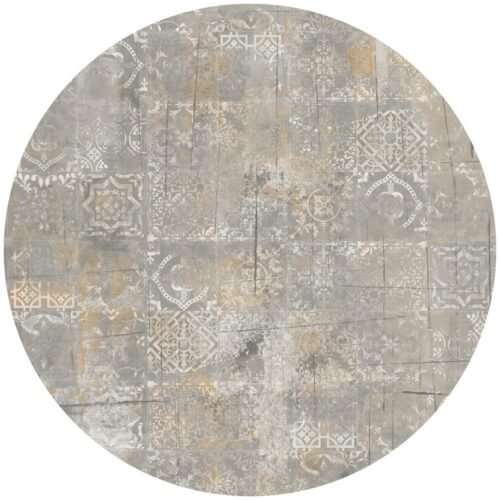 Papier peint cercle Mosaic Dream 4, motif géométrique décoratif