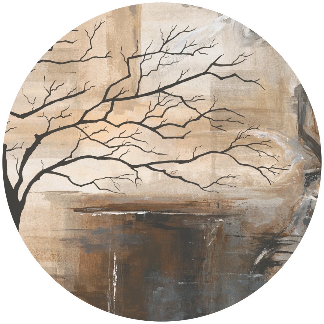 Papier peint cercle Shadow Crown
