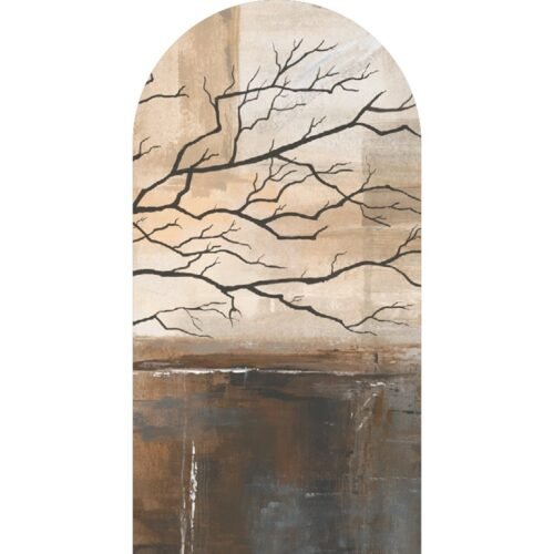 Papier peint arche Shadow Crown en toile autocollante ou papier peint
