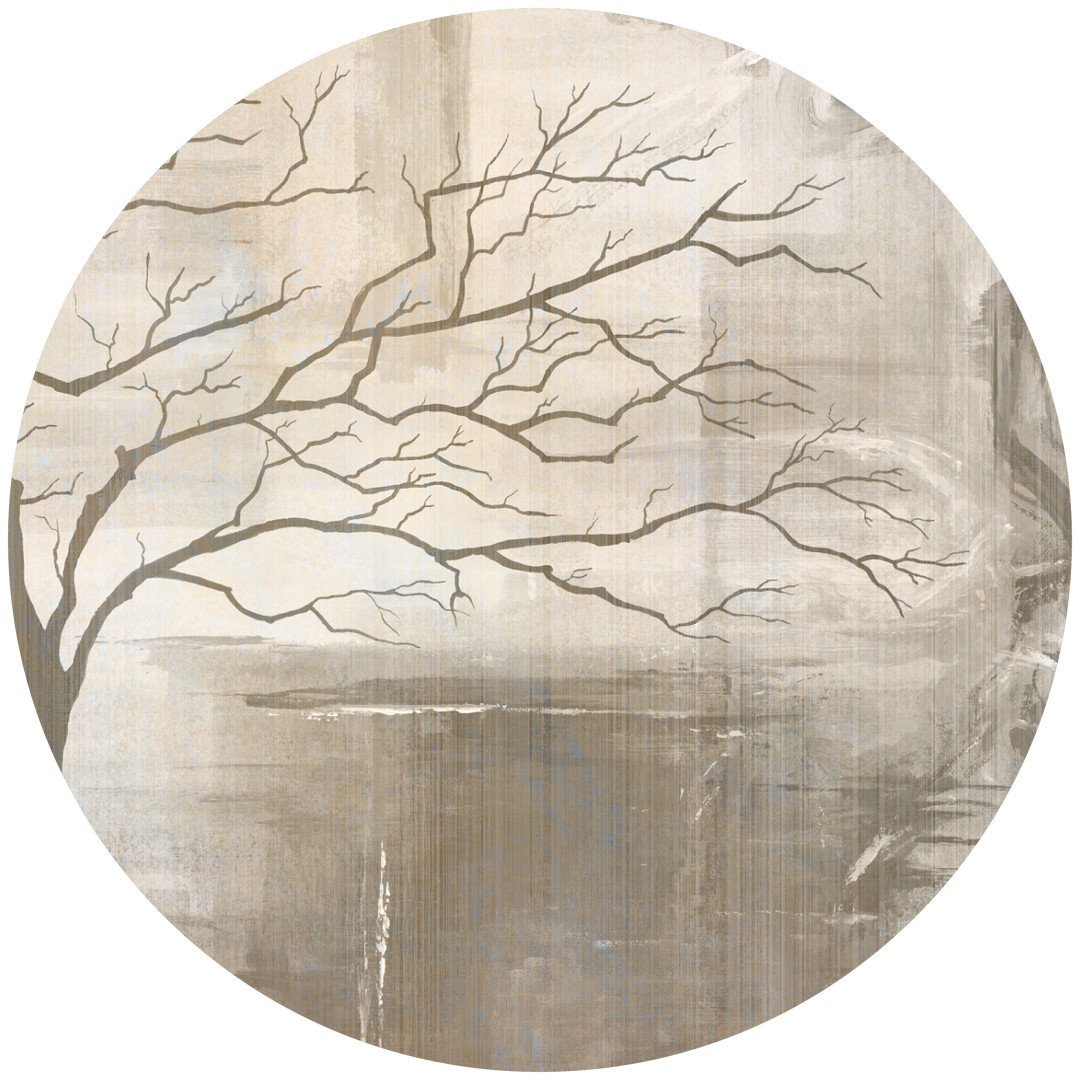 Papier peint cercle Shadow Crown 2