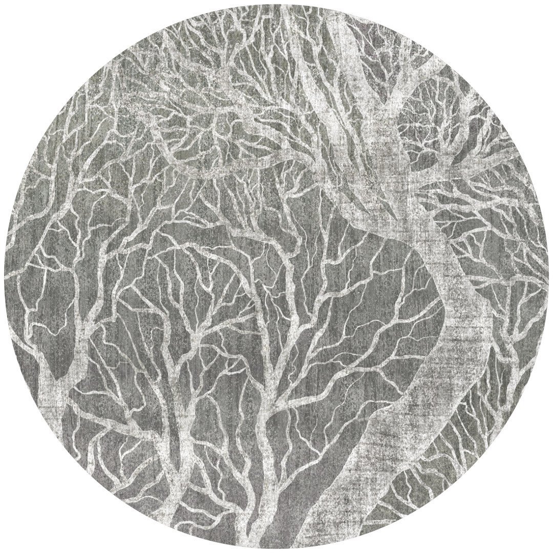 Papier peint cercle Frozen Canopy 3