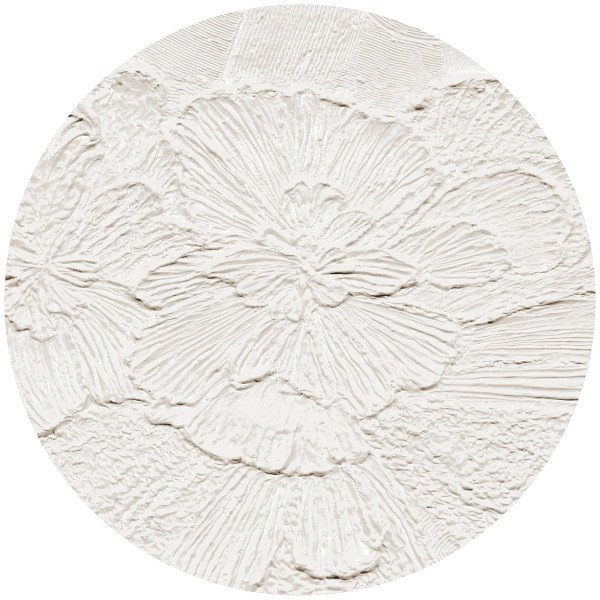 Cercles décoratifs en papier peint, 3 tailles disponibles, pose facile.