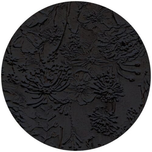 Papier peint autocollant ou traditionnel Cercle Carbon Haze 2, 3 tailles disponibles