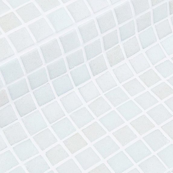 Carrelage Verre Antidérapant Arctique Blanc