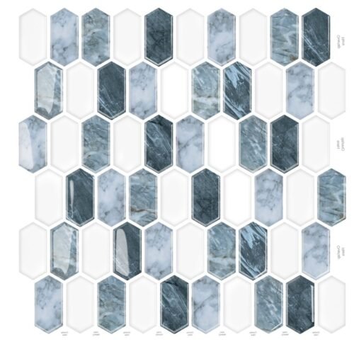 3D_1254__78599.1735267881.1280.1280-1.jpg Lot de 20 carreaux 3D auto-adhésifs hexagonaux effet marbre bleu et blanc