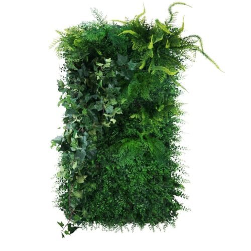 Jardin vertical Mossy Dark en position 1 pour décoration murale naturelle
