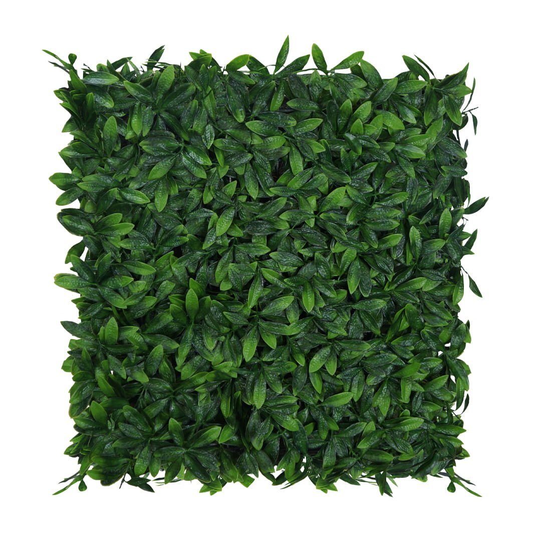 Matte artificielle verte Laurowiśnia UV 50x50 cm — vue ambiance
