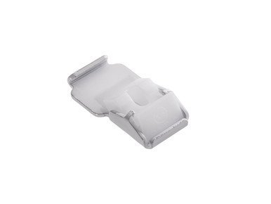 Ensemble tringle rideau S150 avec supports grenouilles en aluminium blanc