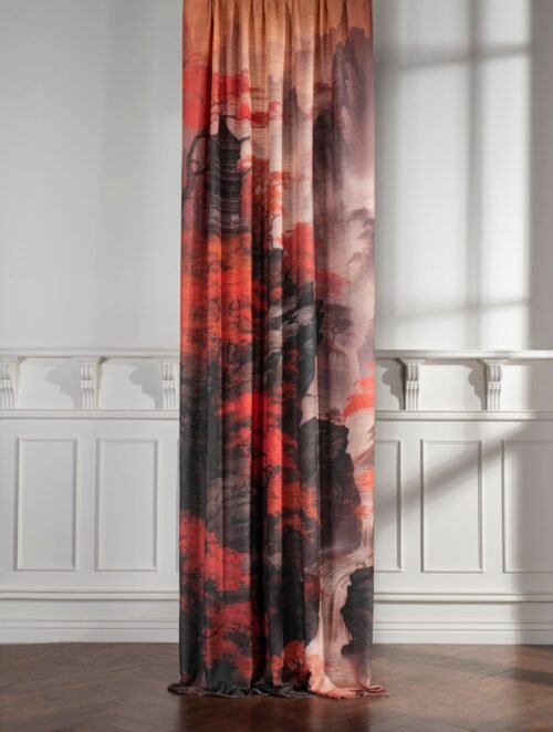 Rideau Akita 150 cm 100% PES hauteur 325 cm unité