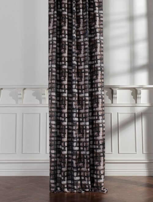Rideau ALBANNE 100% PES 300 cm Collection Art vue principale