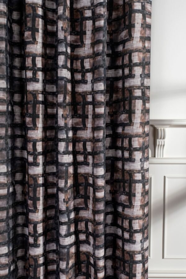 ALBANNEYAKIN Rideau ALBANNE 100% PES 300 cm Collection Art