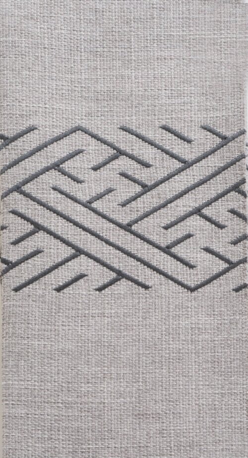 ALMERE-01-1 Rideau Almeré broderie Maestro 295 cm polyester 92%