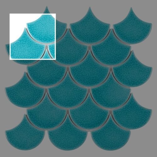 Échantillon mini fish scale Bali 88 en mosaïque décorative