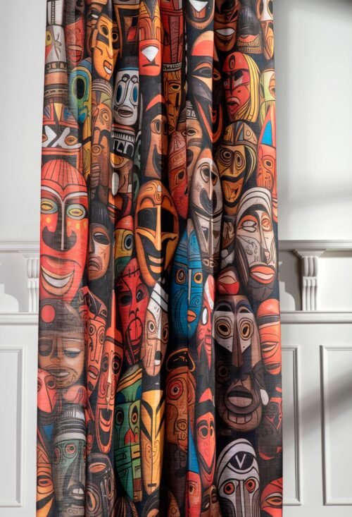 Rideau ARYAN 100% PES 150 cm x 325 cm collection Art
