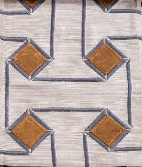 Rideau Audrey broderie Maestro 300 cm tissu PES viscose