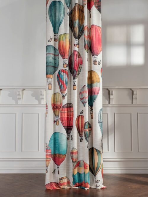 Rideau BALLOON 100% PES 150 cm hauteur 325 cm
