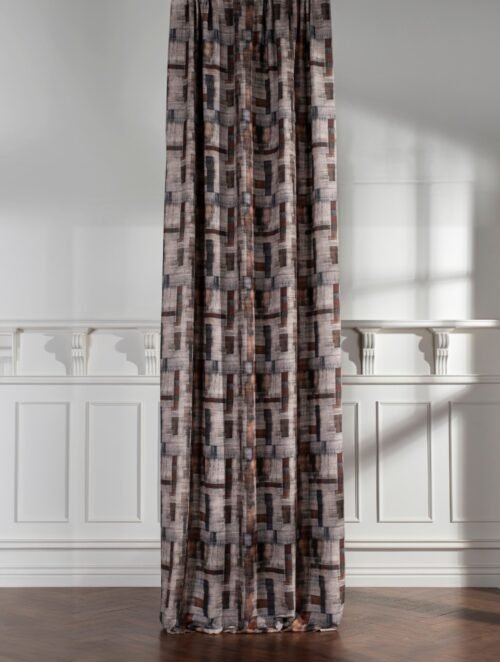 Rideau BUBBIO imprimé art 100% PES 300 cm