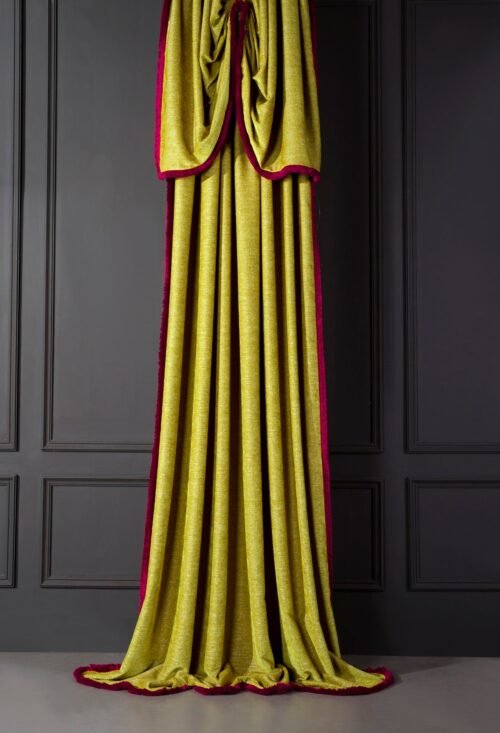 Rideau CABARATE toile plain 54% viscose 46% PES 300 cm