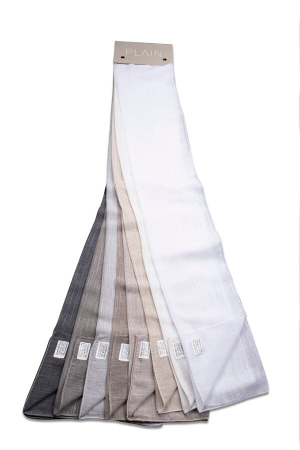 Rideau Cambridge 100% polyester 305 cm large sans motif