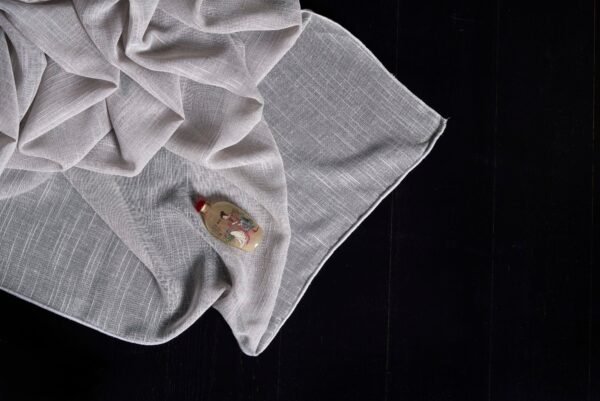 Rideau Cambridge 100% polyester 305 cm large sans motif