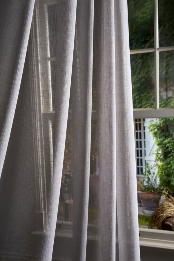 Rideau Cambridge 100% polyester 305 cm large sans motif