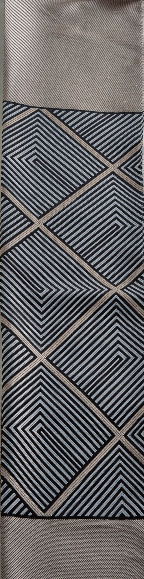Rideau CHINTAL 100% PES 310 cm motif central 60 cm