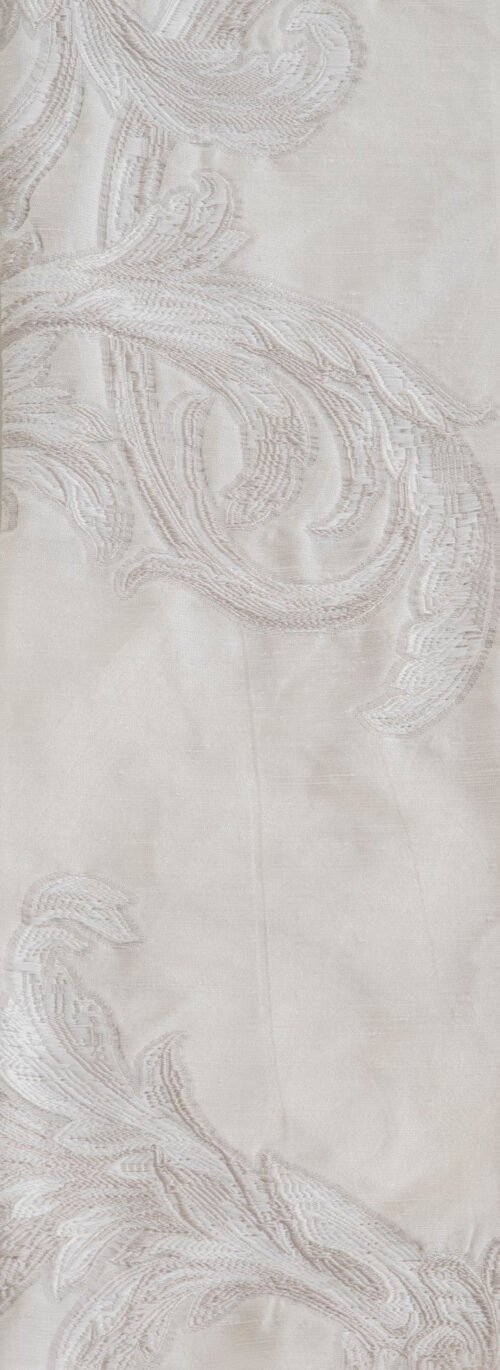 Rideau CLARE en jacquard 100% PES, 300 cm, motif vertical tous les 82 cm