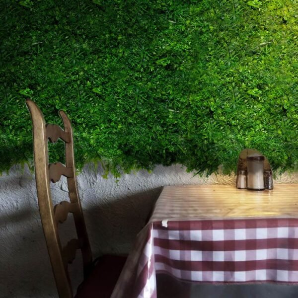 Mur vert Wronóg 50x50 cm en végétation synthétique