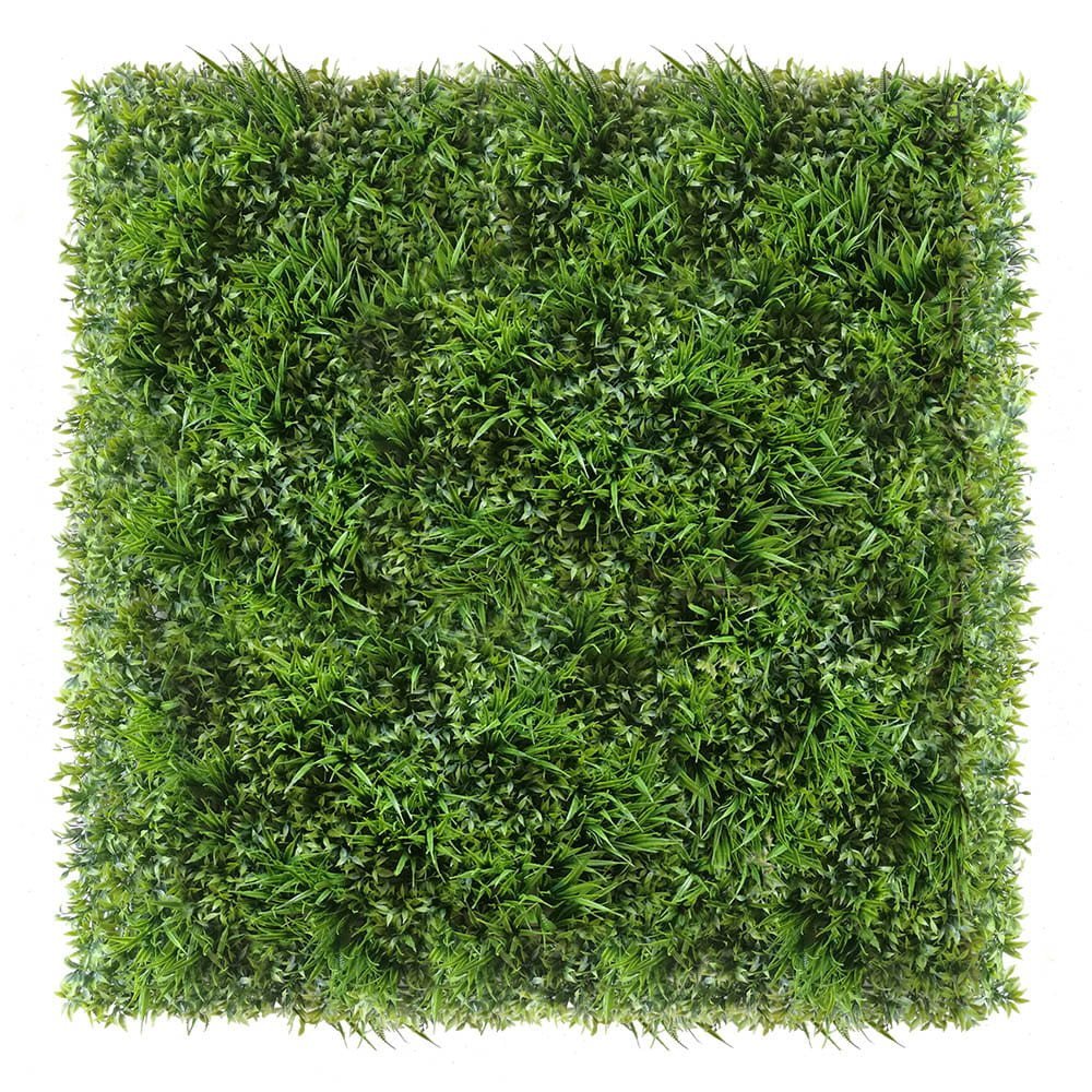 Mur vert Ruskus 50x50 cm — vue ambiance