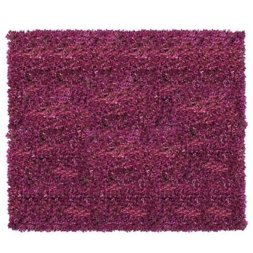 Mur végétal fuchsia rose 50x50 cm en position 2