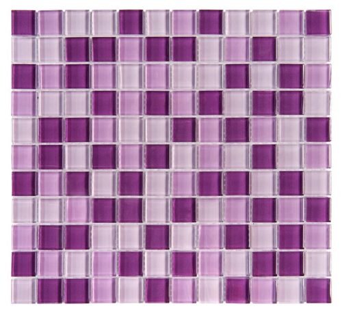 Mosaïque en verre violet DMX 180 pour revêtement mural intérieur