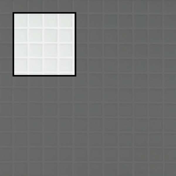 Mosaïque carrelage mural Échantillon S Arctic blanc et bleu