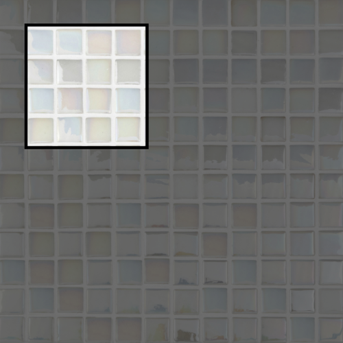 Carreau mosaïque décoratif S Pearl pour mur intérieur