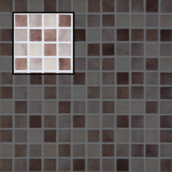 Échantillon de mosaïque SMX Grenada pour décoration murale