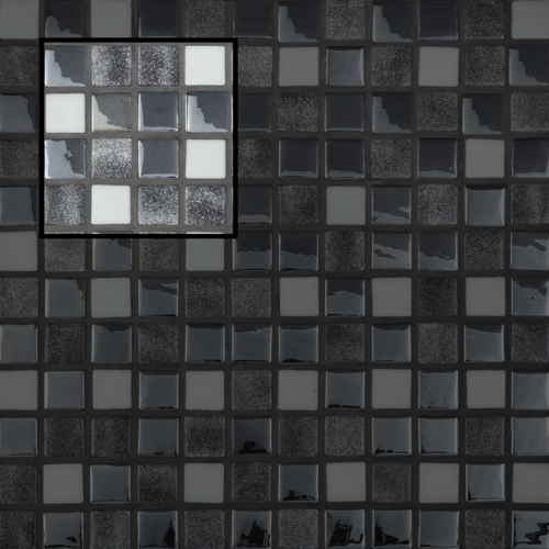 Échantillon mosaïque SMX New York pour décoration murale intérieure