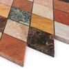 Mosaïque Emperador Rombic Mix en marbre et travertin naturel