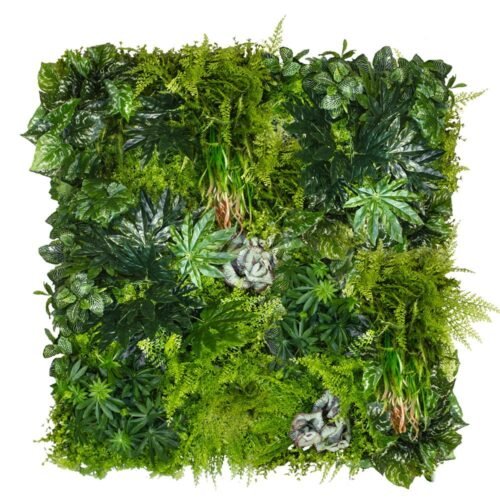 Jardin vertical tropical mural pour intérieur et extérieur