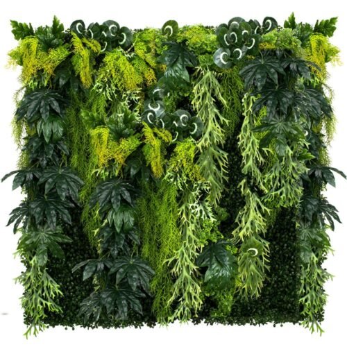 Jardin vertical Waterfall Rock sur mur extérieur, deuxième vue produit