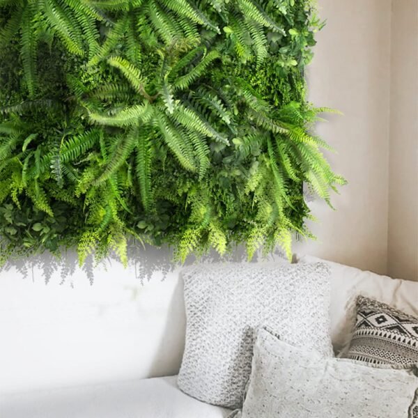 Jardin vertical Wild Fern sur support mural intérieur