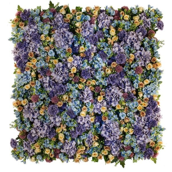 Mur floral Fusion de fleurs en position 2