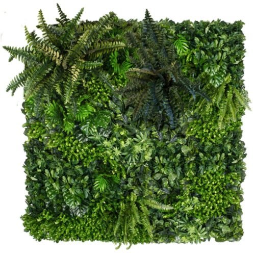 Jardin vertical Laurel sur support mural extérieur