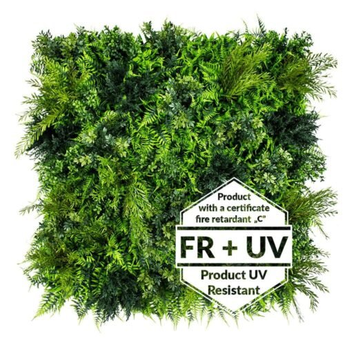 Jardin vertical Nest FR UV sur support mural